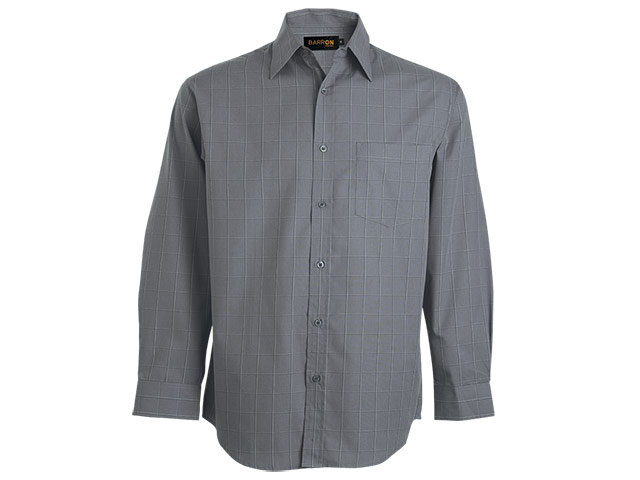 Metro Check Lounge Long Sleeve Shirt - Image 2