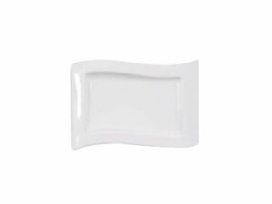 Nova Style Wave Rim Rect. Plate 33 Cm