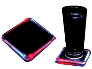 Octagonal thin coaster