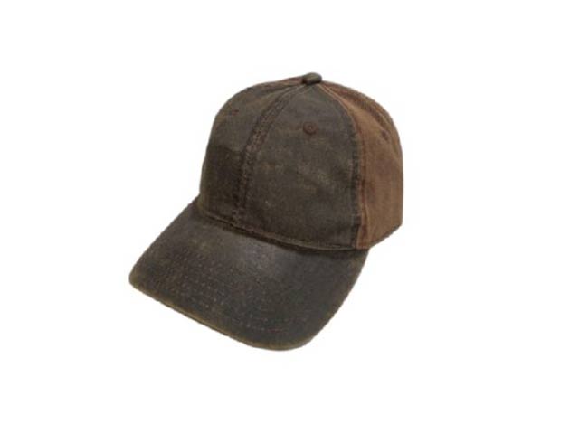 Oil Skin Denim Cap