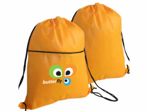 Onda Drawstring Bag With Piping