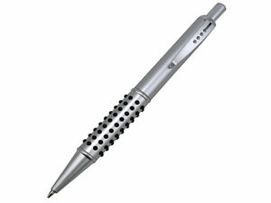 Pencil With Black Rubber Chrome