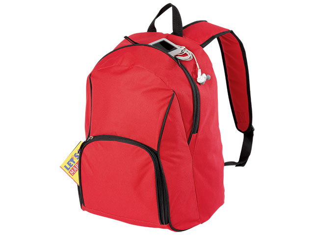 Puffed Front Pocket Backpack