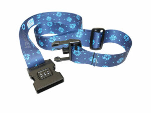 Rumbi Adjustable Luggage Strap And Combination Lock