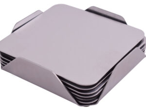 S/S Coaster Set (6-Piece)