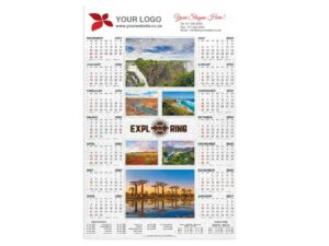 Single Leaf Jumbo Wall Calendar Posters