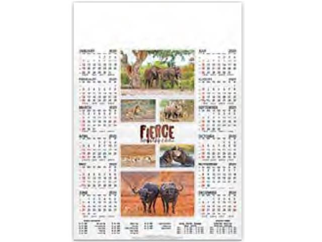 Single Leaf Medium (A2) Wall Calendar Posters