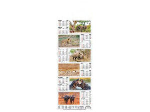 Single Leaf Slimline Wall Calendar Posters