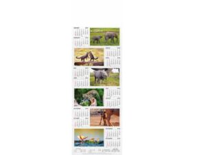 Single Leaf Slimline Wall Calendar Posters