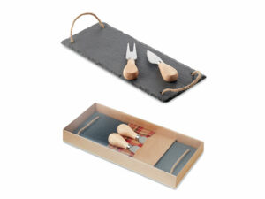Slate Cheeseboard Set