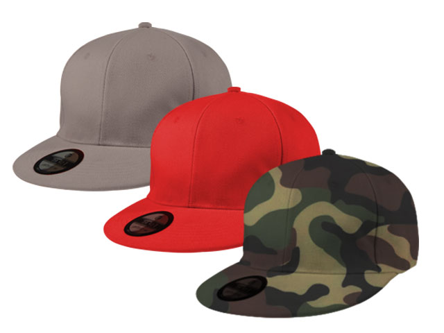 Snap Back Flat Peak Cap - Image 2