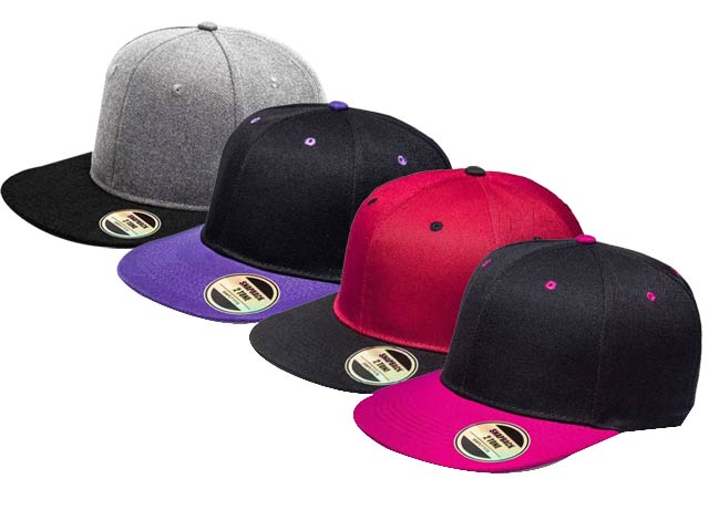 Snap Back Two Tone Cap - Image 3