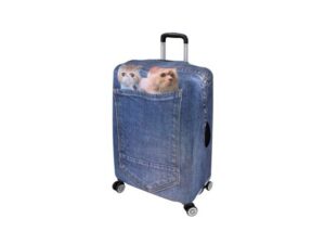 Stretch Luggage Cover - 24 Inch (Cats)