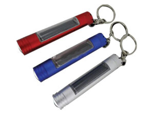 Tube Solar Torch Keychain