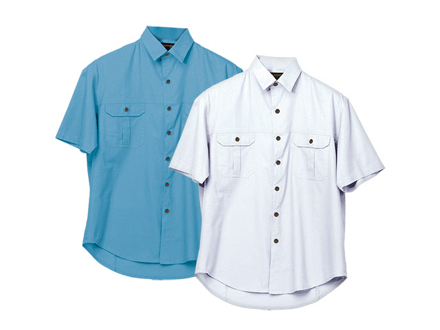 Two Tone Bush Shirt - Image 5