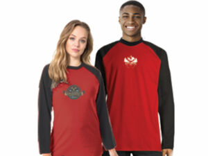 Unisex Apollo Long Sleeve Raglan Tshirt