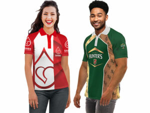 Unisex Raglan Short Sleeve Golf Shirt