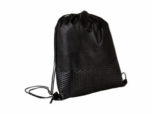 Wave Design Drawstring Bag - Non-Woven
