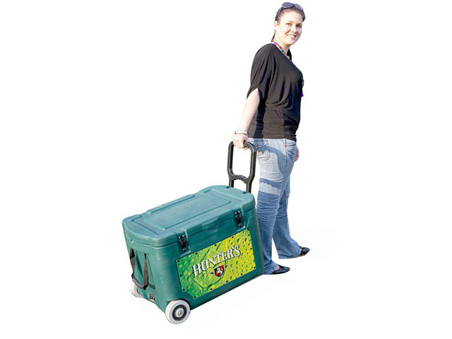 Wheelie Cooler Box