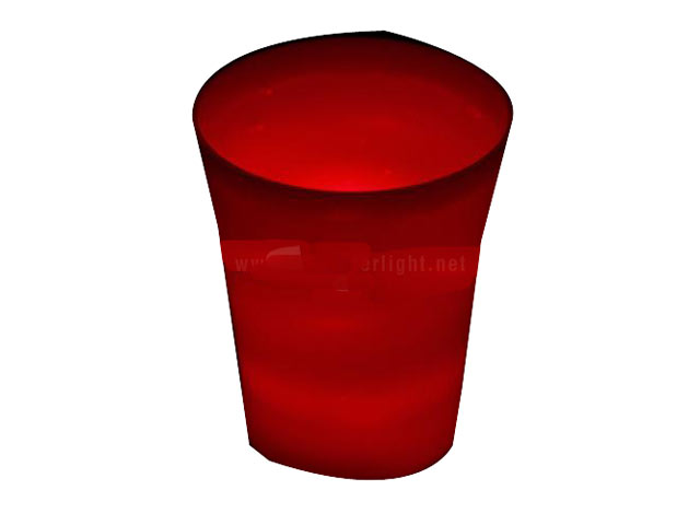 White Glass Shooter Glass