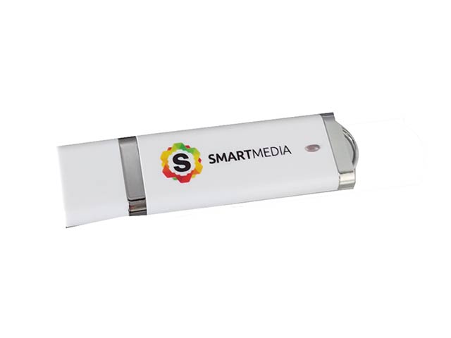 White Slimline Usb