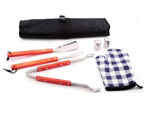 Wooden Braai Set Apron - Image 2