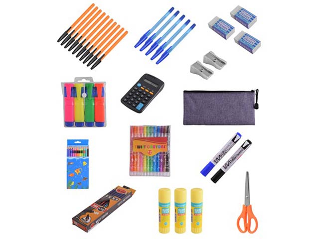 32-Piece Back To School Stationery Pack