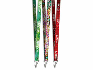 Satin Lanyard With Crocodile Clip