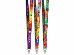 Satin Lanyard With Snap Clip