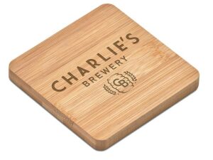 Drifter Bamboo Bottle Opener Coaster