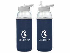 Kooshty Sipper Neo Glass Water Bottle - 850Ml