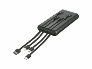Ind 10 000Mah Power Bank With Charging Cables