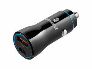 Ind 38W Dual Car Charger Usb and Type-C