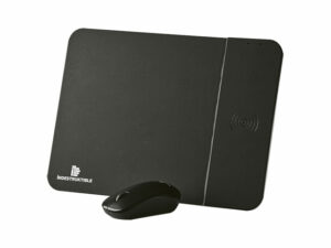 Ind Mouse Pad With 10W Fast Wireless Charging