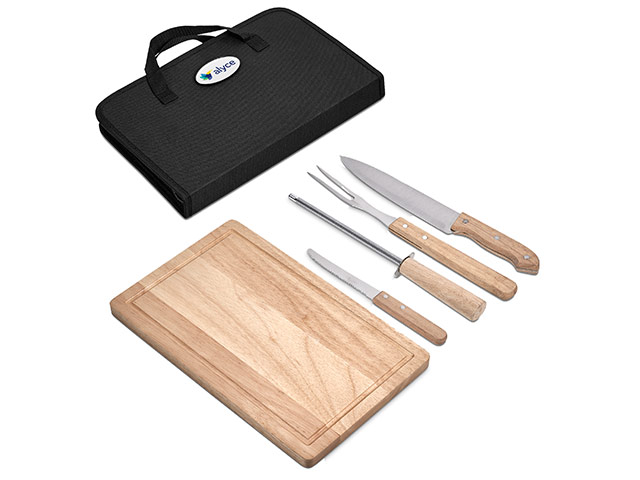 Brenton 5-Piece Braai And Carving Set