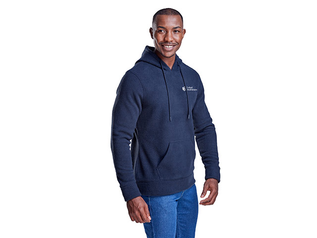 Mens Dawson Polar Fleece Hooded Sweater