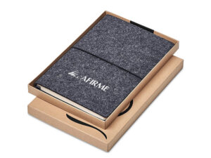 Okiyo Rika Recycled Pet Felt A5 Soft Cover Notebook