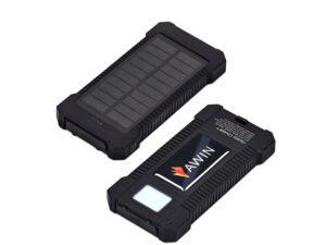 Swiss Cougar Durban Fast Charge 20W Solar Power Bank -10000Mah