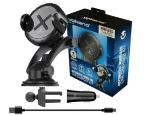 Volkano Ignition Series 15W Car Wireless Charger Kit