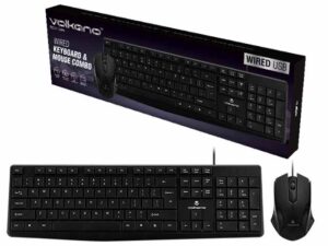 Volkano Krypton Series Wired Keyboard And Mouse Combo