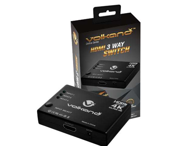 Volkanox Define Series Hdmi Switch 3 Way