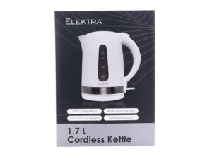 Elektra -1.7L Plastic Kettle