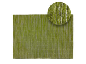 Fine Weave Leaf Green Placemat 30X41Cm