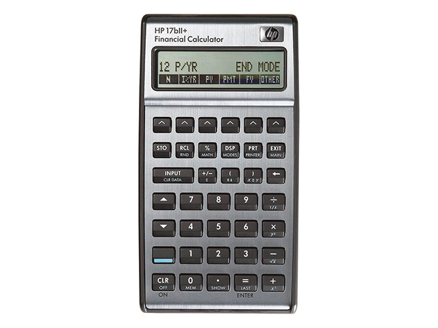 Hp 17Bii Plus -Business Calculator (Algebraic Or Rpn) -Hp Solve