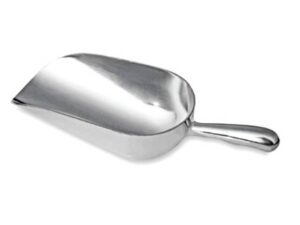Ice Scop Round Aluminuim 270Mm