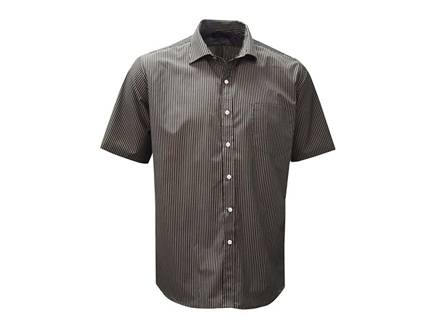 K203 Mens Short Sleeve Lounge Shirt - Image 2
