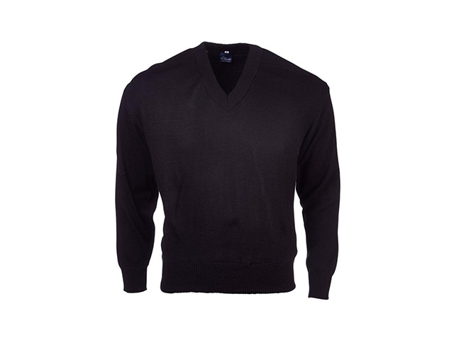 Mens Basic Long Sleeve Pullover