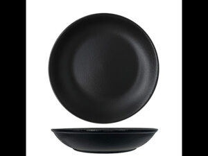 Nova Urban Texture Black Coupe Bowl 20Cm