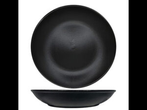 Nova Urban Texture Black Coupe Bowl 26Cm