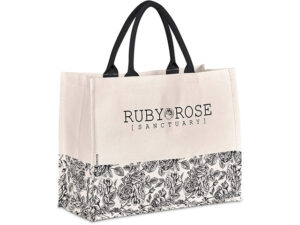 Okiyo Hana Printed Cotton Tote